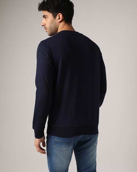 Buy Navy Blue Sweatshirt & Hoodies for Men by Buda Jeans Co Online