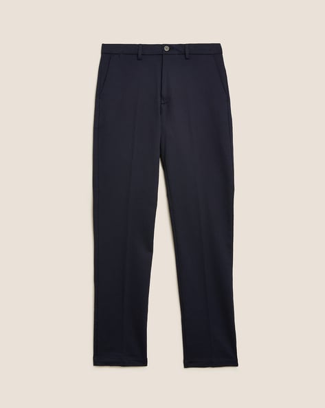 Zeefaa Trousers and Pants  Buy Zeefaa Crease Resistant Italian Moss Trousers  Online  Nykaa Fashion