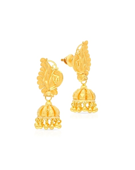 Malabar gold peacock deals earrings