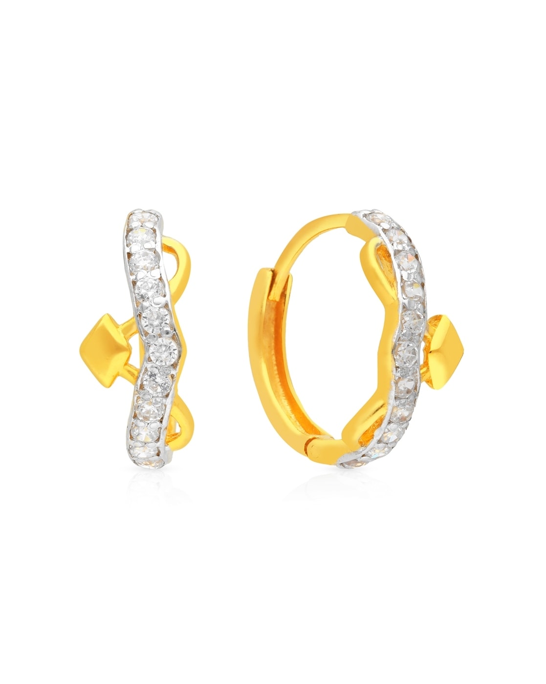 Eye-Catcher 22k Gold Earrings