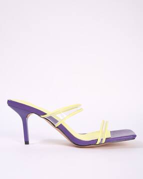 encrustd Dual-Strap Slip-On Stilettos-picture-0