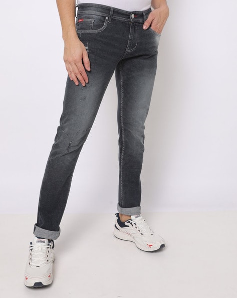 vintage Lee Cooper Mens Black Denim Jeans Size 34 Straight Leg Pants u |  eBay