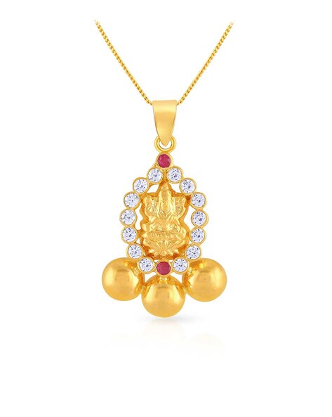 Malabar gold sale lakshmi pendant