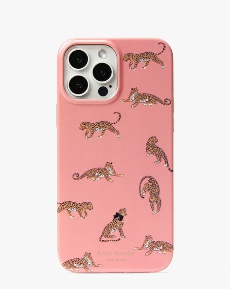 Buy KATE SPADE Leopard IPhone 13 Pro Max Case | Dancer Pink Color Tech |  AJIO LUXE
