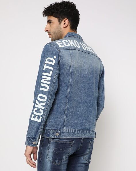 Coats & Jackets | Ecko Unltd. Blue Denim Washed Jacket | Freeup