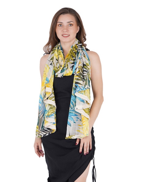 Tropical Print Cotton Stole Price in India