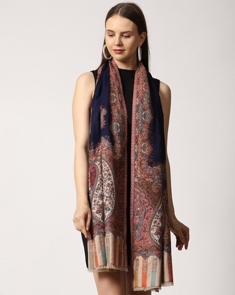Paisley Print Polyester Stole Price in India