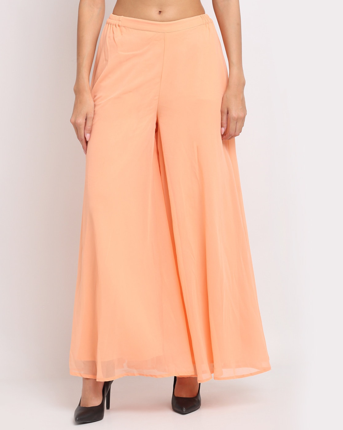 VESFRITA Flared Women Pink Trousers  Buy VESFRITA Flared Women Pink  Trousers Online at Best Prices in India  Flipkartcom