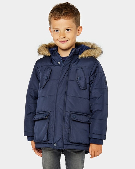 AMIYAN Toddler Boys Down Jacket Fur Collar Hood India | Ubuy