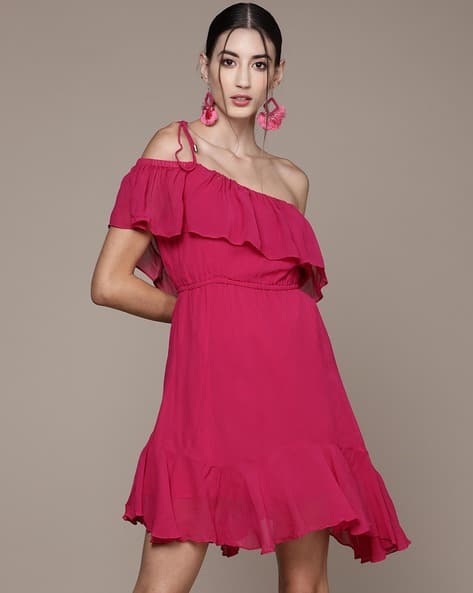 Buy Pink Dresses for Women by LABEL RITU KUMAR Online