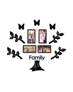 random Set of 4 Rectangular Shape Photo Frame with Plaques-picture-53