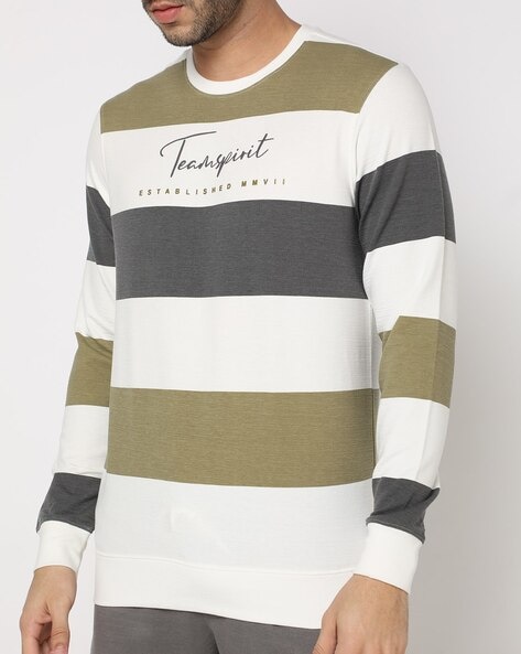 Buy White Sweatshirt & Hoodies for Men by Teamspirit Online | Ajio.com