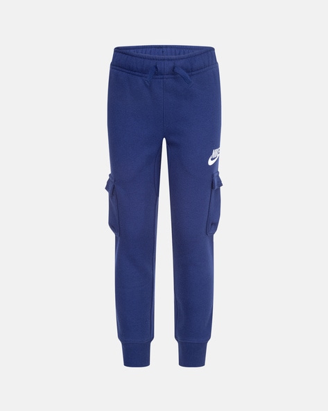 Nike Track Pants Boys Size 5 Years Blue Orange Activewear Sports Logo –  Cerqular