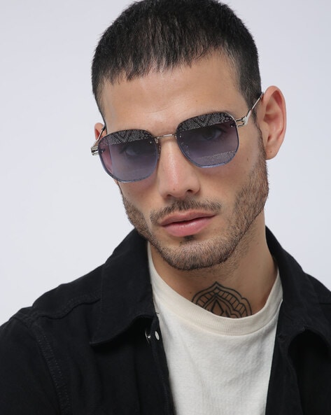 Buy Black Sunglasses for Men by VOYAGE Online | Ajio.com