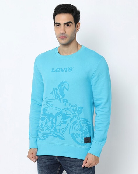 Buy Blue Sweatshirt Hoodies for Men by LEVIS Online Ajio