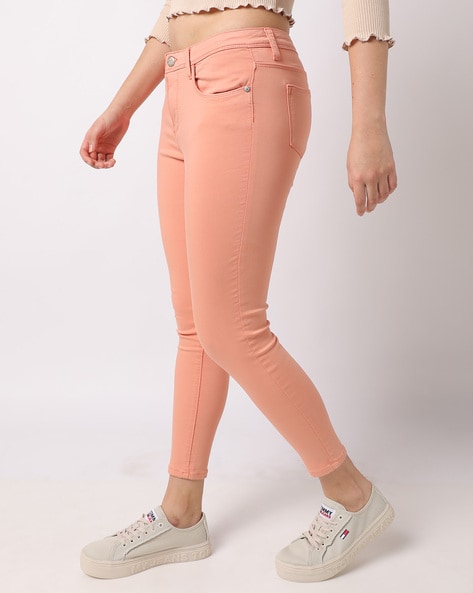 Buy Pink Jeans & Jeggings for Women by Buda Jeans Co Online