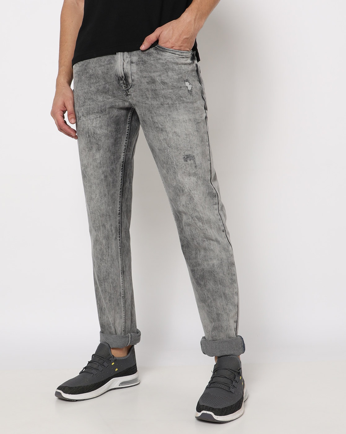 Buy Grey Jeans for Men by GAS Online | Ajio.com