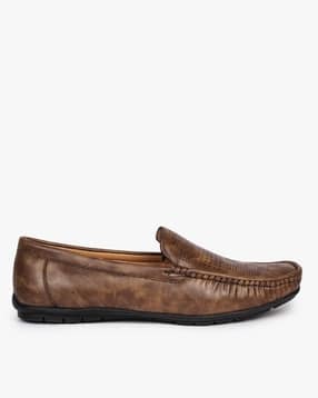 schumann Slip-On Loafers with Perforations-picture-25