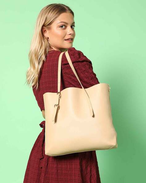 Large N/S Park Tote Bag Brown in Leather – The Row