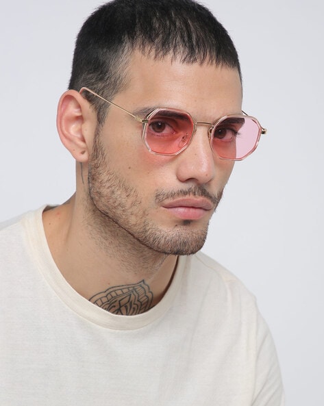 Buy Pink Sunglasses for Men by Ted Smith Online | Ajio.com