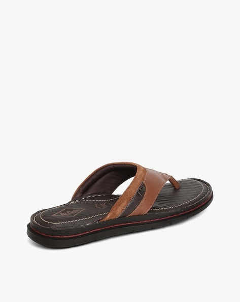 Buy Tan Sandals for Men by Lee Cooper Online Ajio