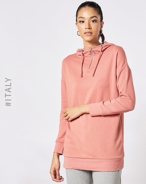 Buy Pink Sweatshirt & Hoodies for Women by PIAZZA ITALIA Online