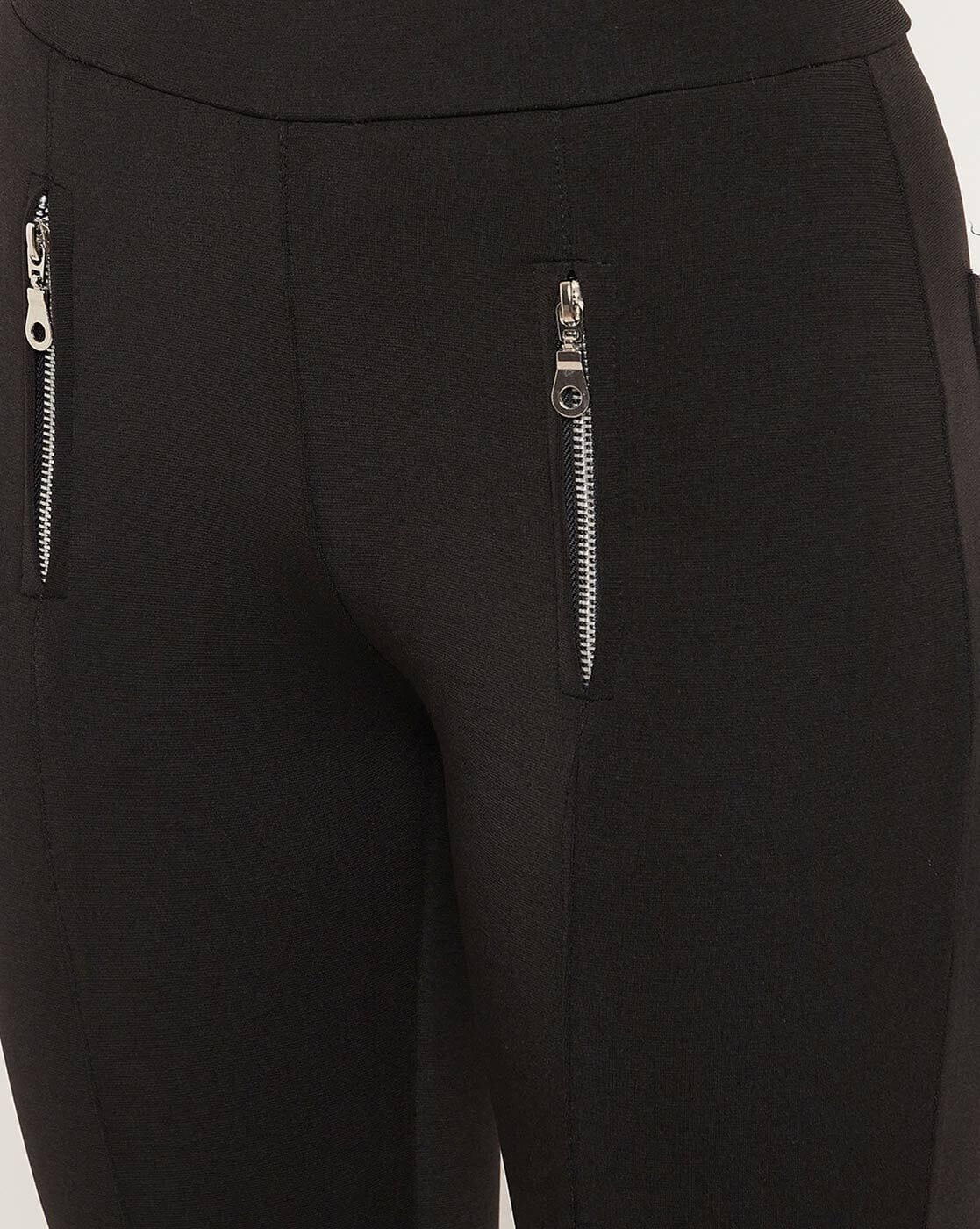 SAVE ₹1699 on Bitterlime Skinny Jeggings with Zip Pockets