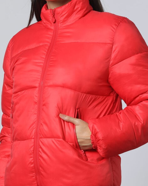 Red puffer jacket on sale target