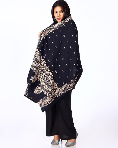 Cotton Hand Embroidery Kantha Dupatta Price in India