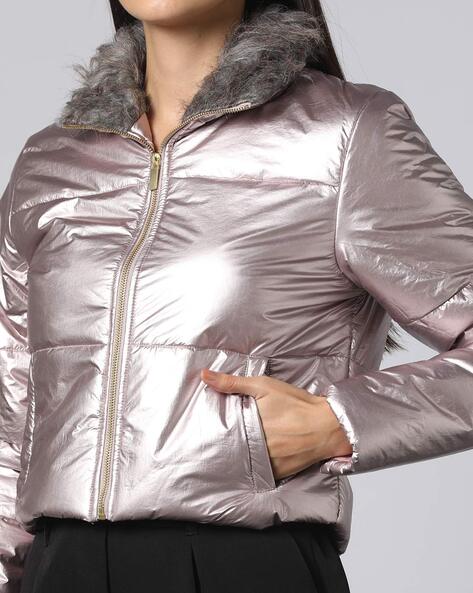 Ladies on sale metallic jackets