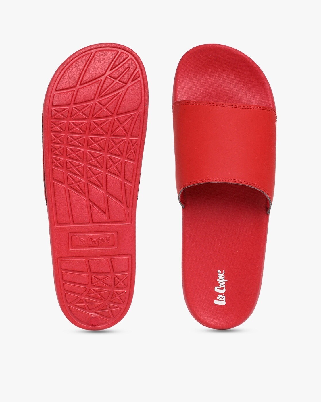 Red 2024 cooper chappals