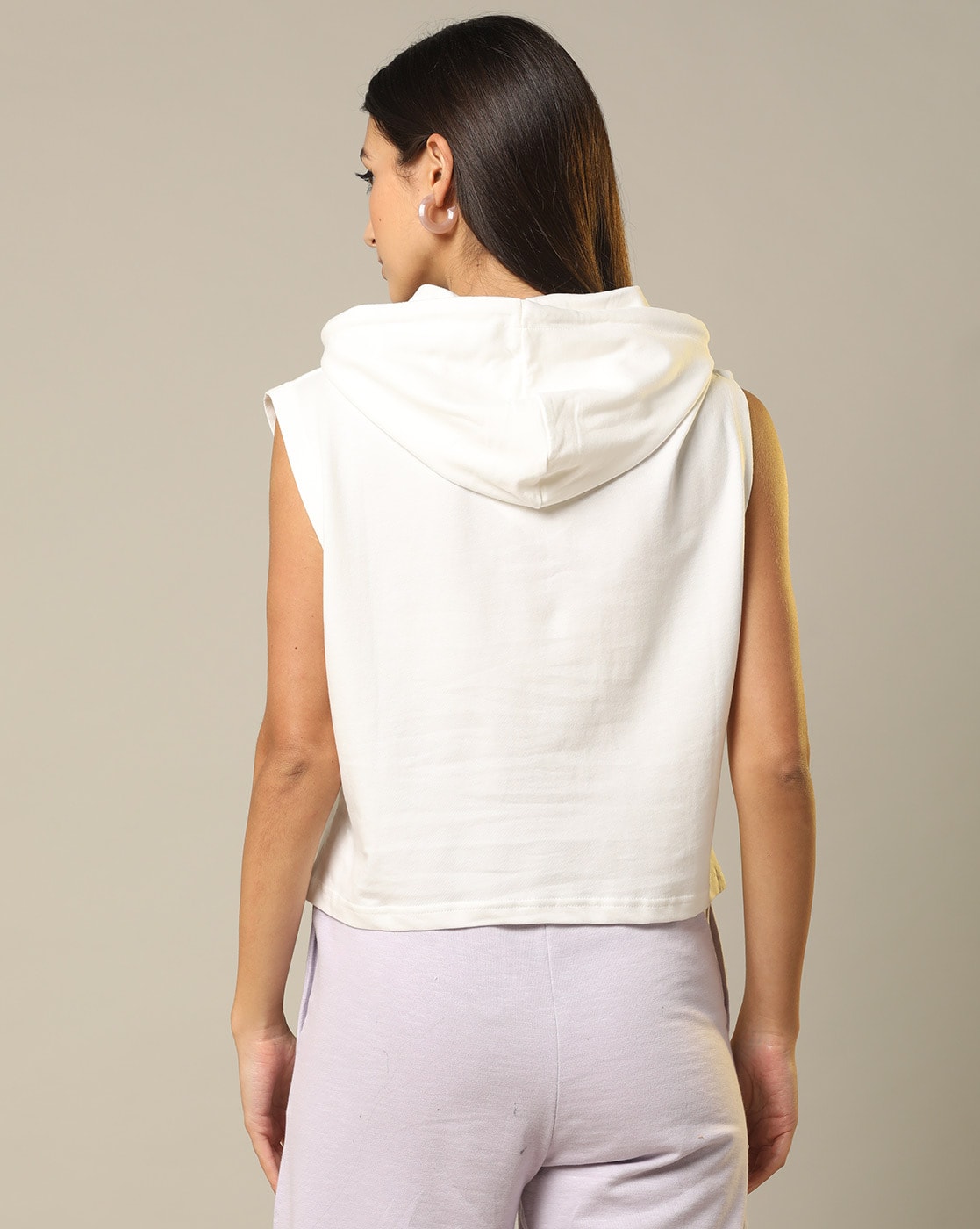 Buy Off White Sweatshirt & Hoodies for Women by ProEarth Online