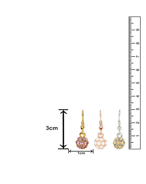 Wholesale Fashion Glass Ball Dangle Earrings - Pandahall.com