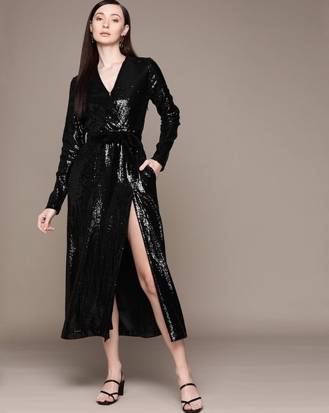 Women's Leronia Midi Sequin Dress In | Isabel Marant US