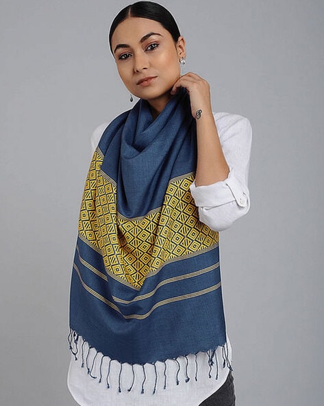 Handloom Ahimsa Silk Stole Price in India