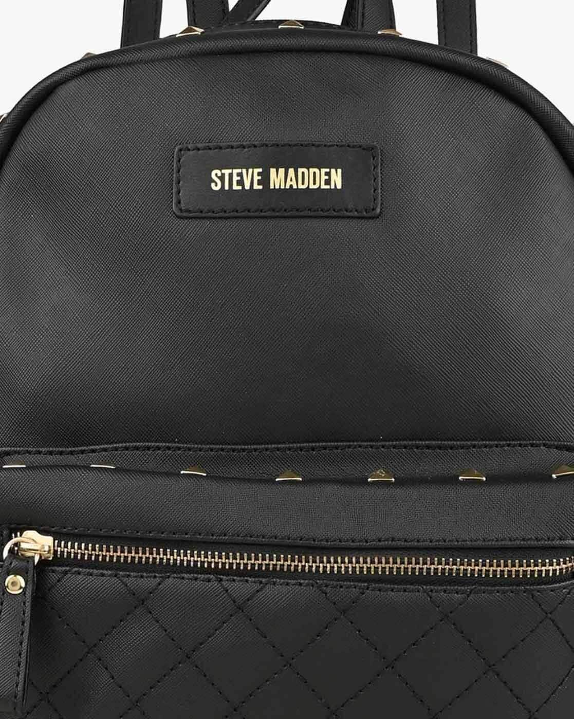 Black steve discount madden mini backpack