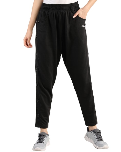 Buy Black Track Pants for Women by Chkokko Online