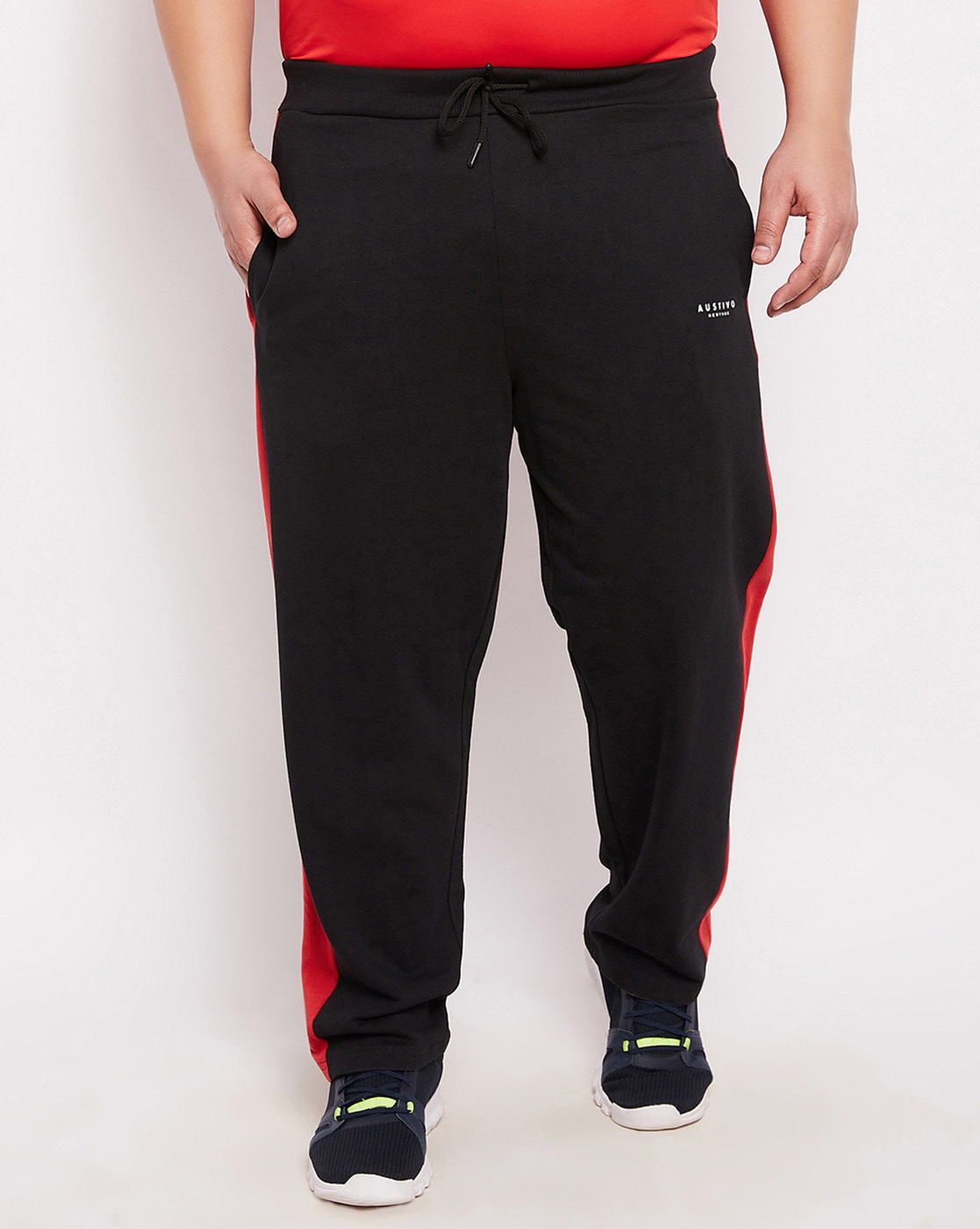Sporto Men's Solid Cotton Track Pants Navy Denim – Sporto by Macho