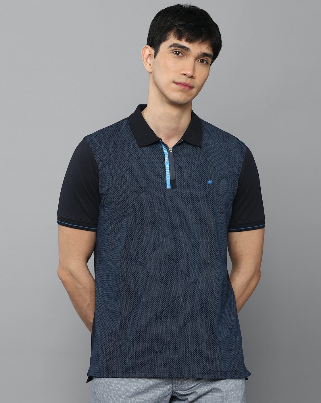 Buy Navy Blue Tshirts for Men by LOUIS PHILIPPE Online