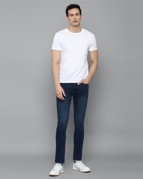 Buy Navy Blue Jeans for Men by LOUIS PHILIPPE Online