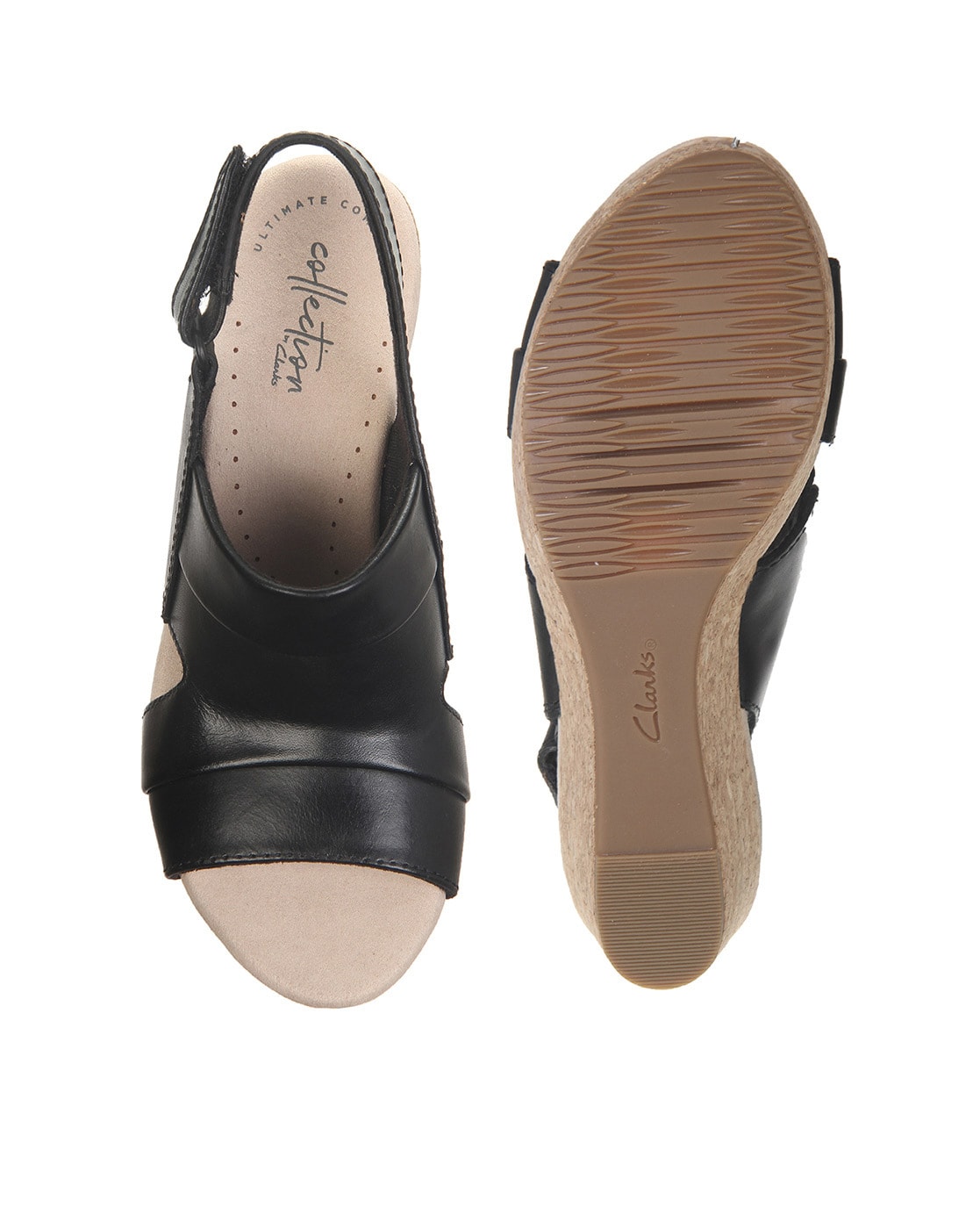 Clarks wedges outlet new arrivals