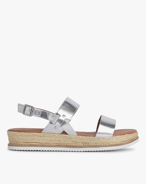 Marks and spencer hot sale silver sandals