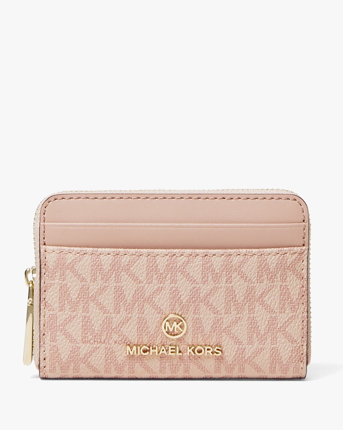 Mk pink wristlet best sale