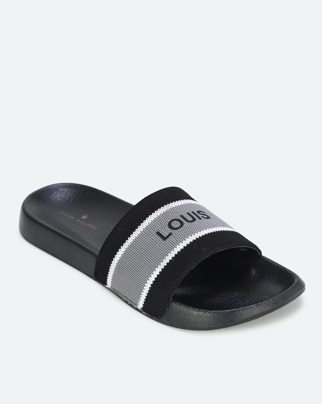 Buy Black Flip Flop & Slippers for Men by LOUIS PHILIPPE Online