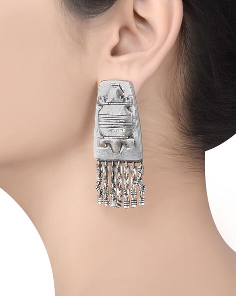 Shop Mero Jewellery Women Silver Push Back Silver Earrings for Women Online  39609361