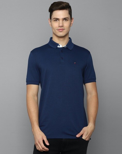 Buy Navy Blue Tshirts for Men by LOUIS PHILIPPE Online