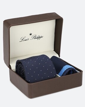 Buy Navy Blue Ties for Men by LOUIS PHILIPPE Online