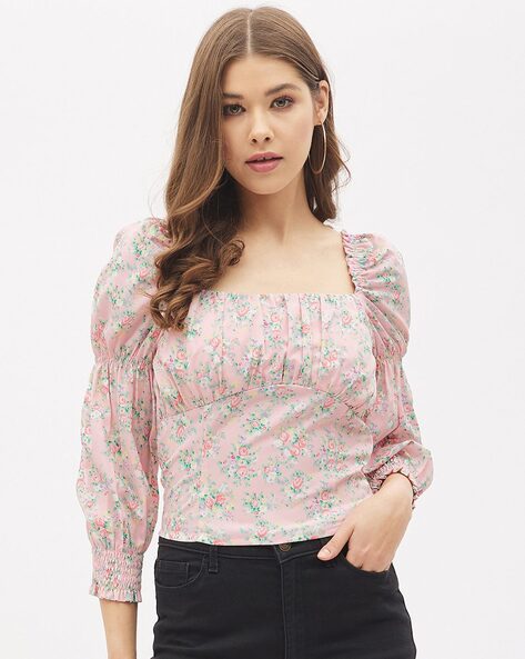 Buy Pink Tops for Women by HARPA Online