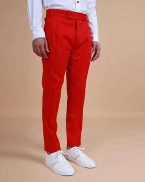 Are red trousers the most grave fashion faux pas  Tatler
