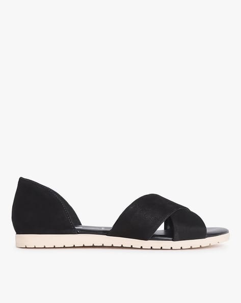 Strappy Slip-On Sandals